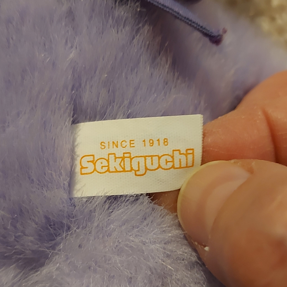 Rare Monchhichi 7.5" Girl Plush Doll Collectible Sekiguchi Toy NEW - Picture 4 of 11